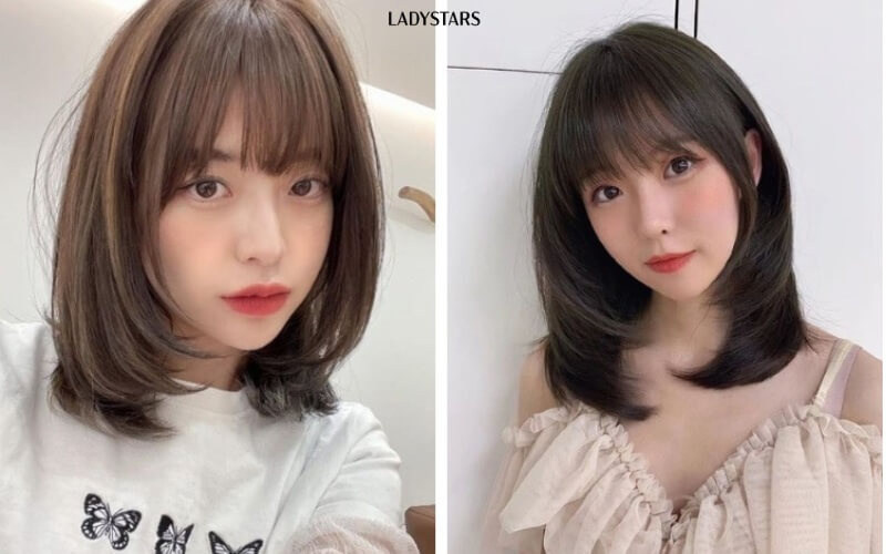 Tóc Layer mái ngắn