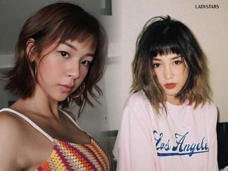 Tóc mái ngố lởm chởm