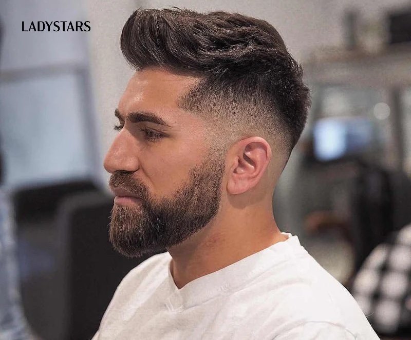 Kiểu tóc trung niên Short Quiff ngắn