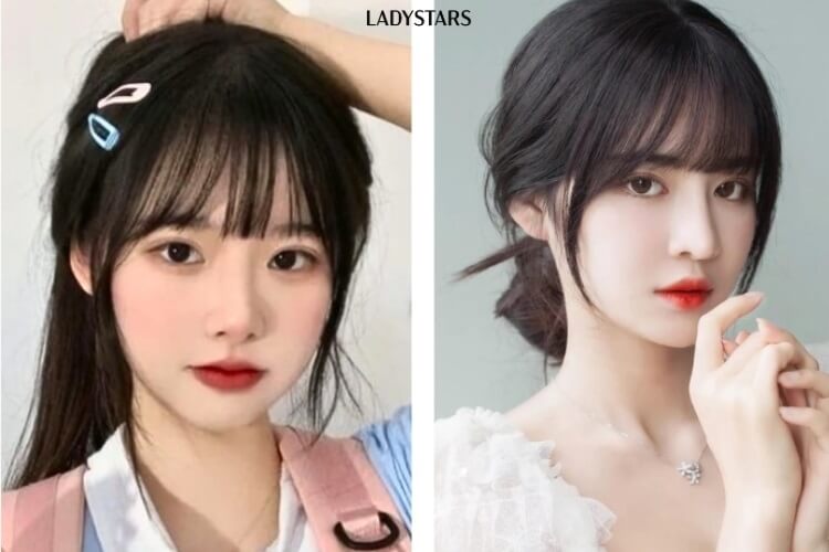 Tóc ép cụp mái thưa