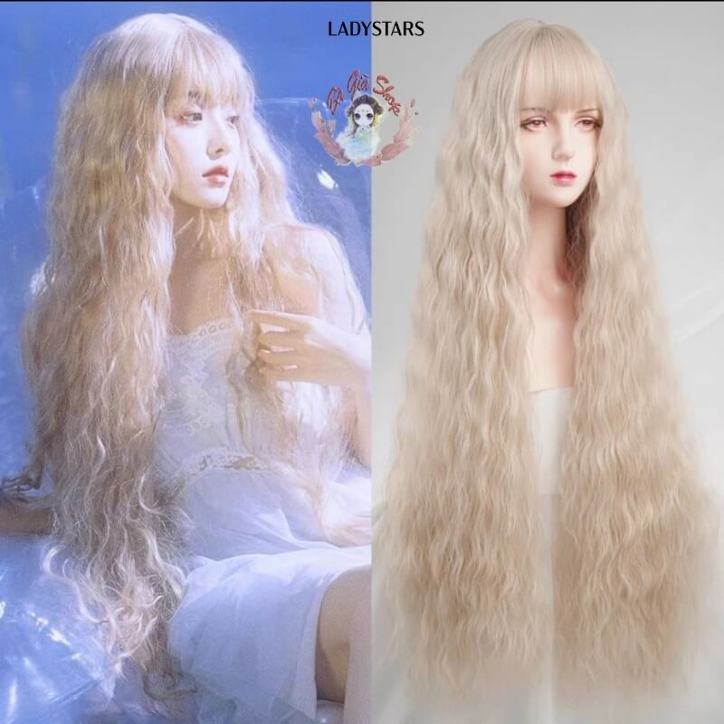 Tóc giả Cosplay nữ kiểu cá đuối