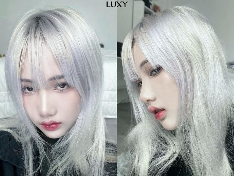 Hướng dẫn đội tóc giả màu trắng đúng cách