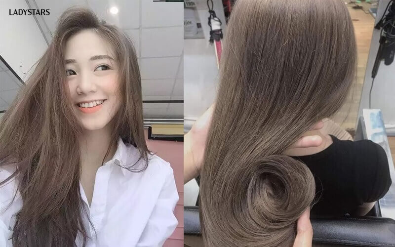 Tóc nâu khói nguyên thủy 