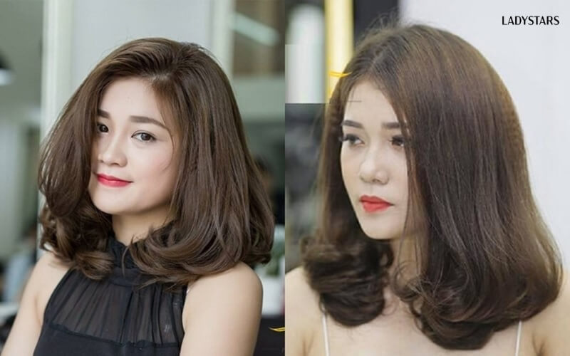 Tóc uốn cụp chữ C