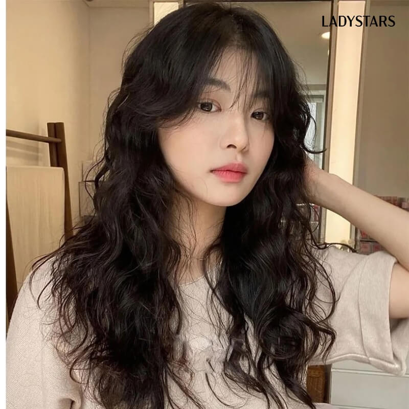 Tóc xoăn lọn nhỏ