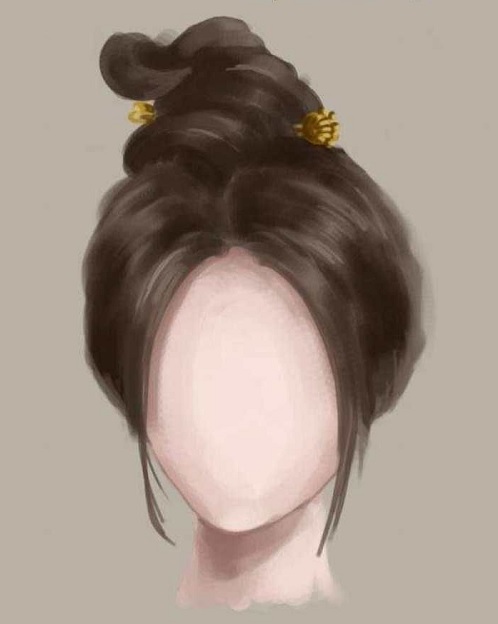 Tóc triều vân cận hương kế