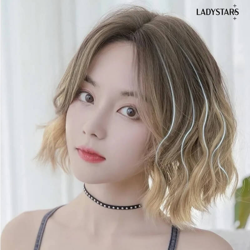 Tóc ngắn cho mặt tròn