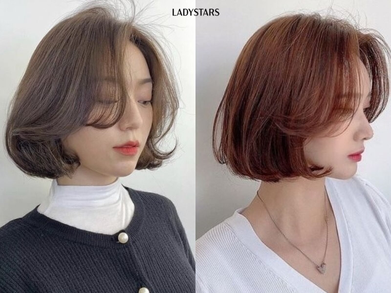Kiểu tóc ngắn uốn đuôi chữ C