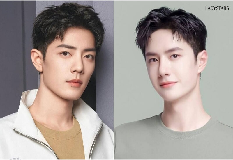 Tóc side part tỉa layer ngắn